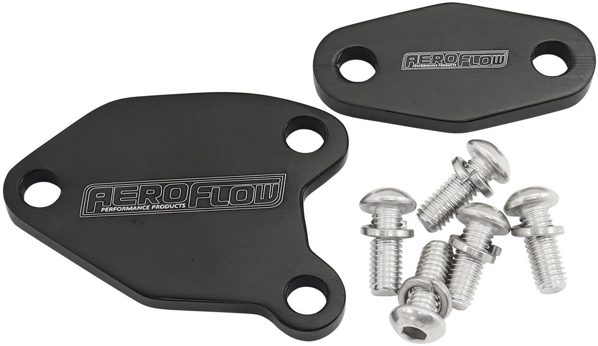 Aeroflow Nissan S14/S15 VCT & IACV Block Off Plates Suit Nissan S14 & S15