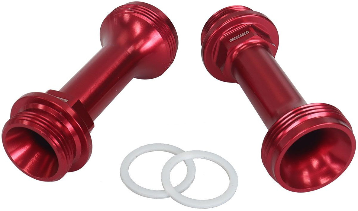 Replacement Billet Adjustable Fuel Log Legs Suit Adjustable Fuel Log (AF64-2037), 7/8-20" for Holley Carburettors, Red Finish