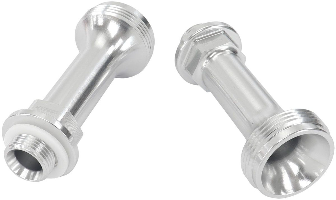 Replacement Billet Adjustable Fuel Log Legs Suit Adjustable Fuel Log (AF64-2037), 9/16-24" forBG, Demon Carburettors, SilverFinish