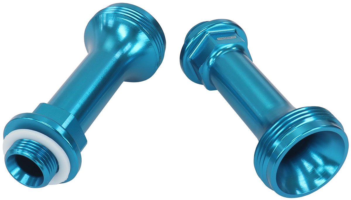 Replacement Billet Adjustable Fuel Log Legs Suit Adjustable Fuel Log (AF64-2037), 9/16-24" forBG, Demon Carburettors, Blue Finish