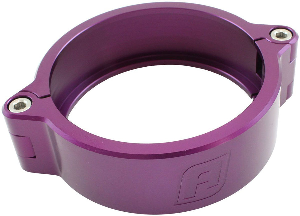 Replacement 3" Billet Intercooler Clamp - Purple Finish    Clamp and Two Bolts Included