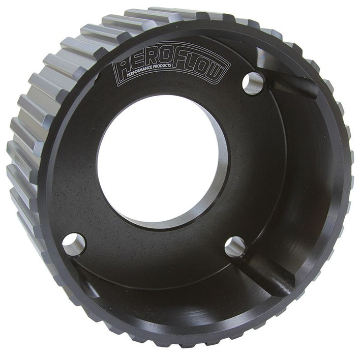 Gilmer Drive Crankshaft Pulley - Black Finish Suit Holden V8