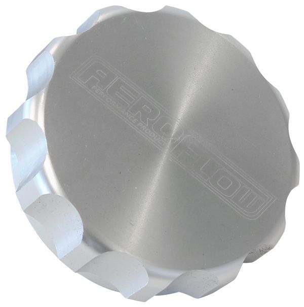 1" Billet Aluminium Filler Cap   Silver Finish