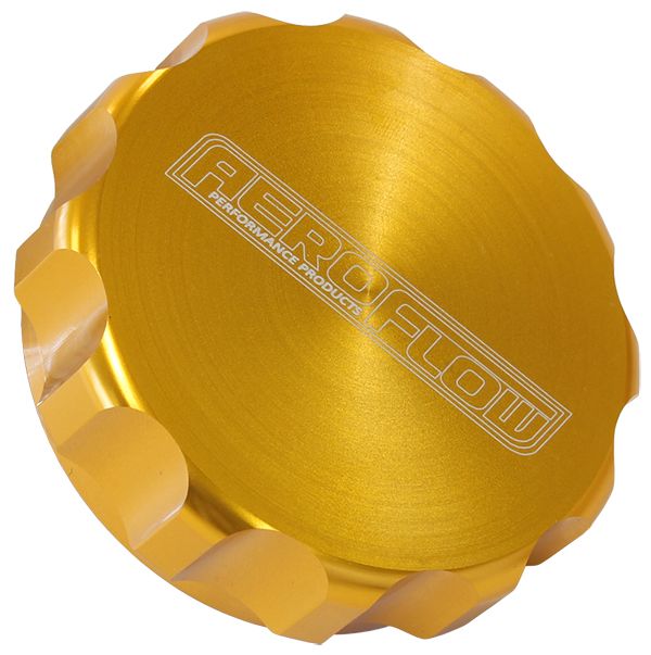 1-1/2" Billet Aluminium Filler Cap   Gold Finish