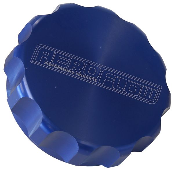 2" Billet Aluminium Filler Cap   Blue Finish