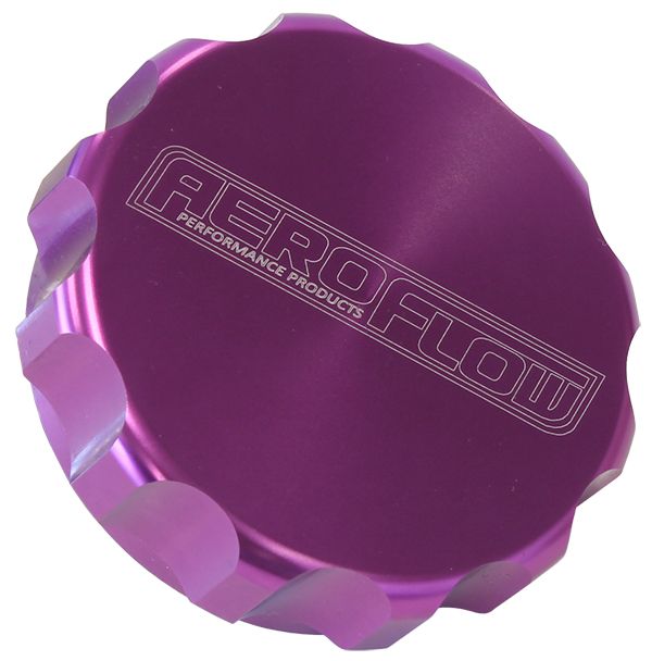 2" Billet Aluminium Filler Cap   Purple Finish
