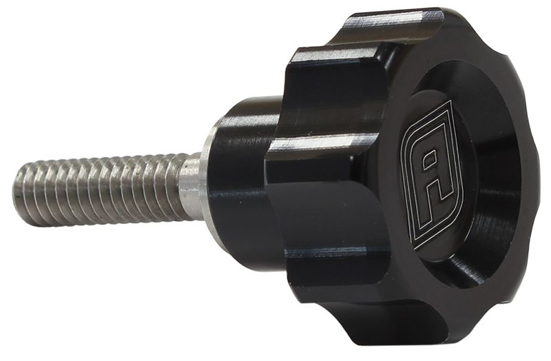 Replacment Bottle Bracket Hold Down Knob  Black Finish