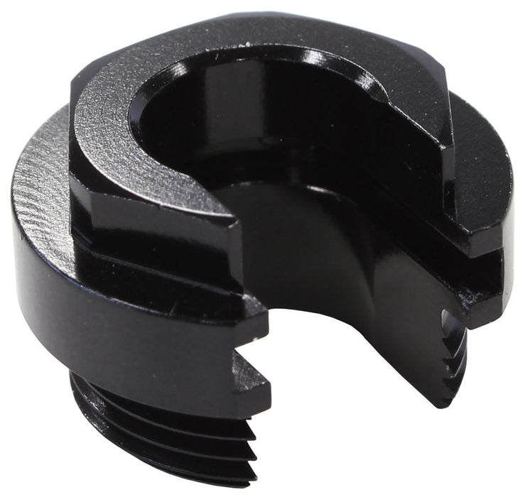 Push-On EFI Retaining Locking Collar  Black Finish