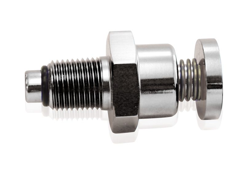 Blower Relief Valve 7/16"  Silver Finish.