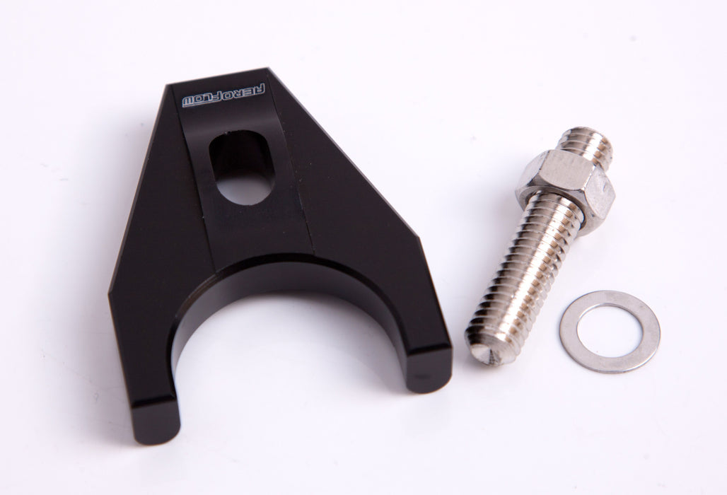 Billet Distributor Hold Down Clamp - Black   Suit SB and BBChevy