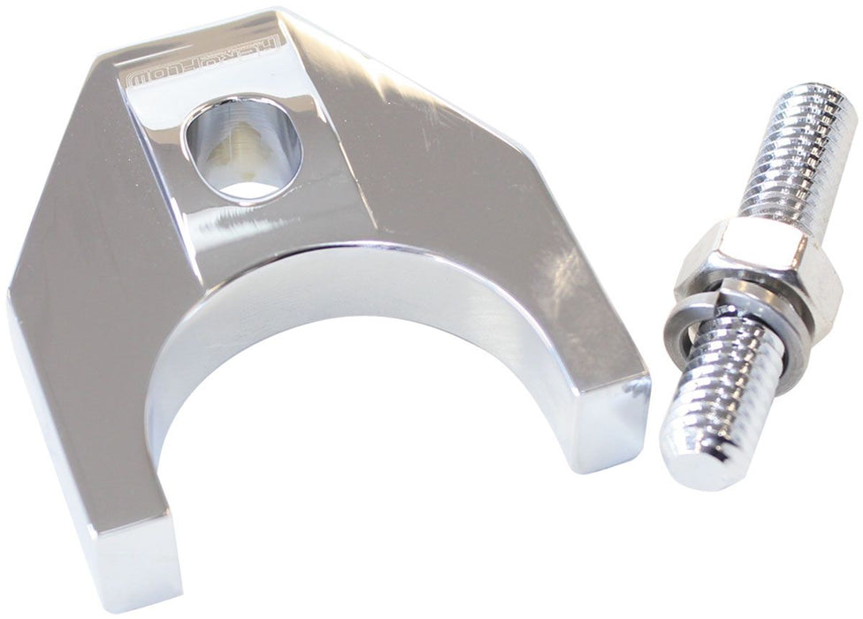 Billet Distributor Hold Down Clamp - Chrome   Suit SB and BBChevy