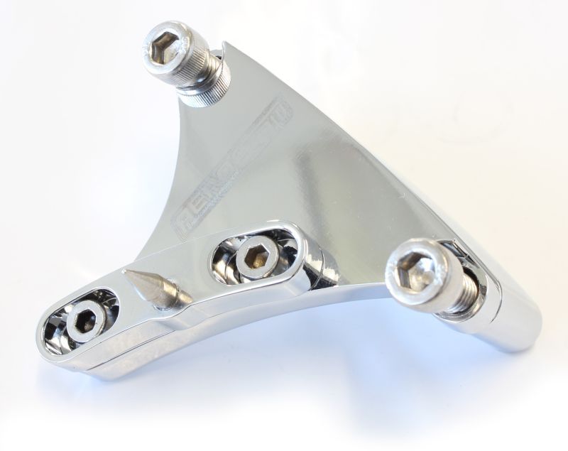 8" Adjustable Timing Pointer - Chrome   Suits Small Block Chevy