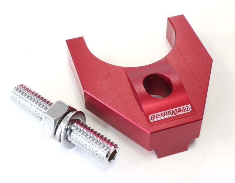 Billet Distributor Hold Down Clamp - Red  Suit Ford 302-351C