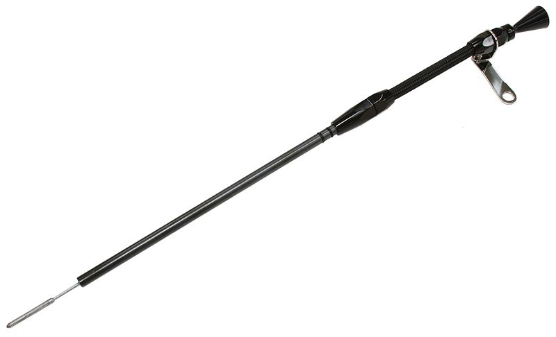 Stainless Steel Flexible Engine Dipstick - Black Suit Ford 302-351C