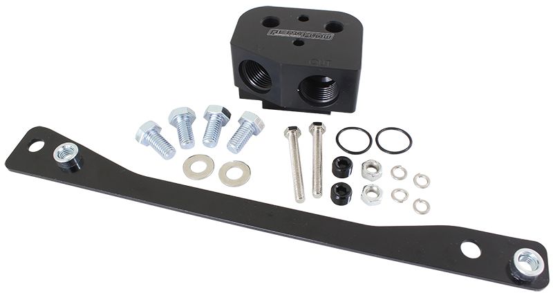 Oil Cooler Adapter  -8 ORB Suit GM LS Series Engines