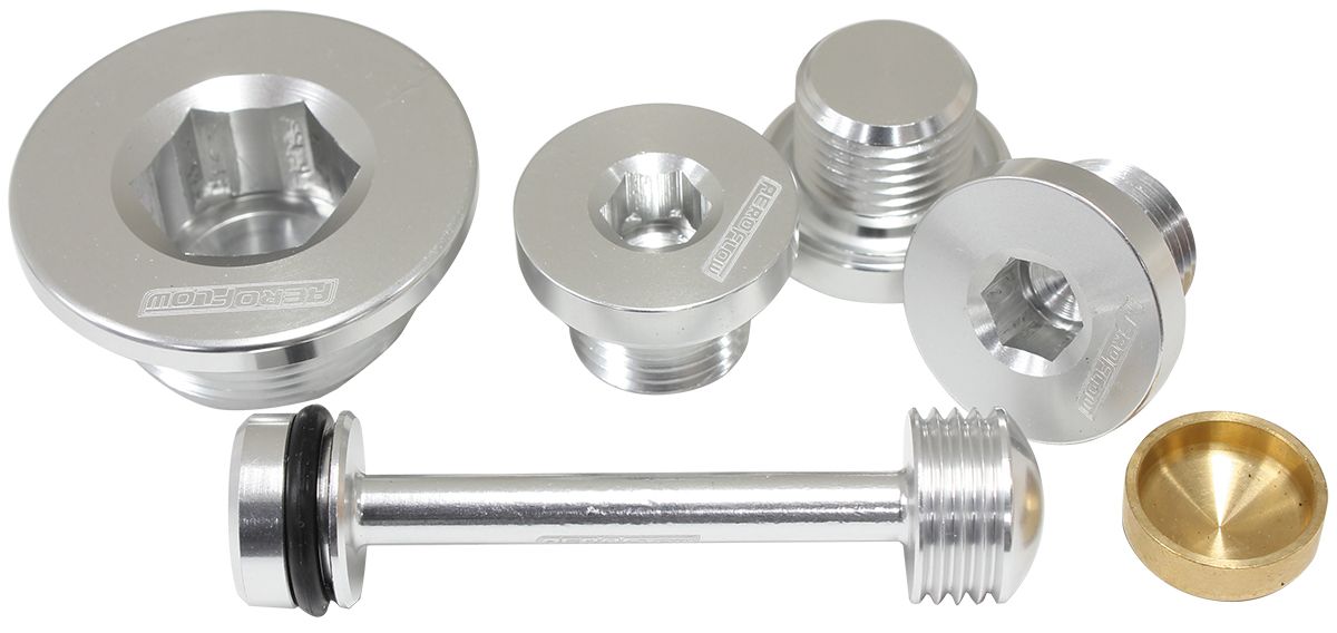 Welsh Plug Kit with Billet Barbell   Suit GM LS Series