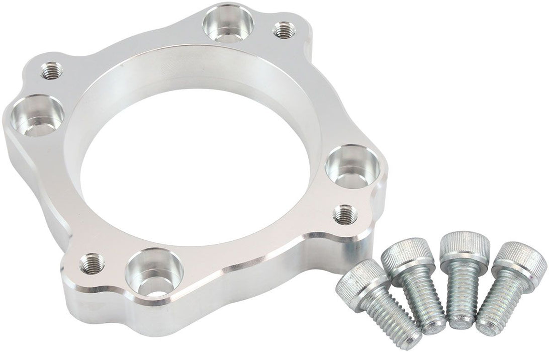 Aeroflow Nissan SR20 Bosch 68mmDBW Adapter, Raw Finish suits 68mm Bosch Throttle Body