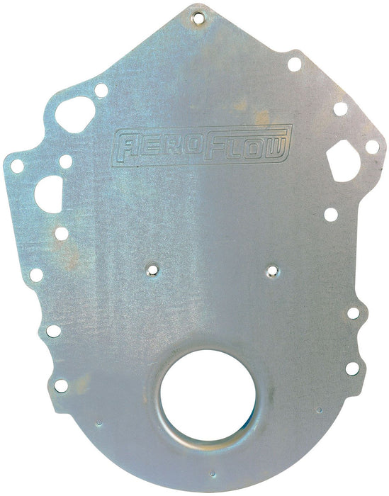 Ford 302-351 ClevelandSteel Timing Cover   Blue Zinc Coating Finish