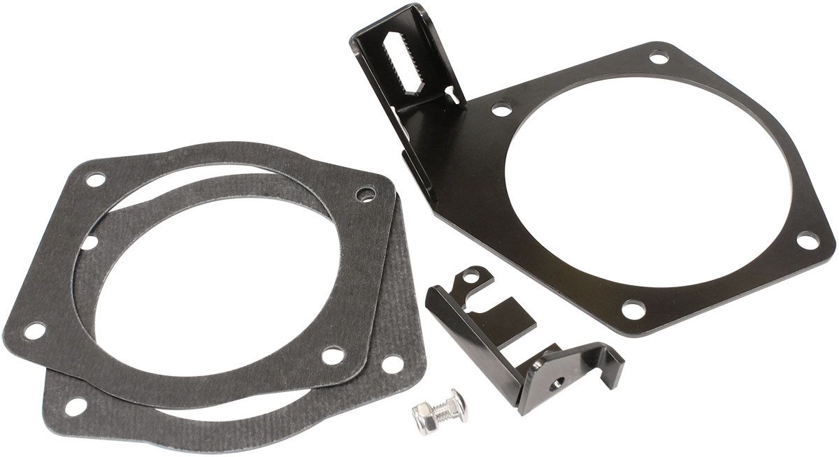 102mm & 105mm Throttle Cable Bracket Suit GM LS Series 4-Bolt 102mm & 105mm Throttle Bodies