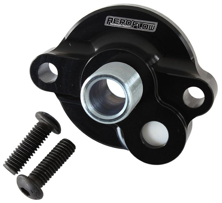 Spin-On Filter Mount  Black Anodised Suit SB/BB Chev & V6 With 15psi Internal Bypass