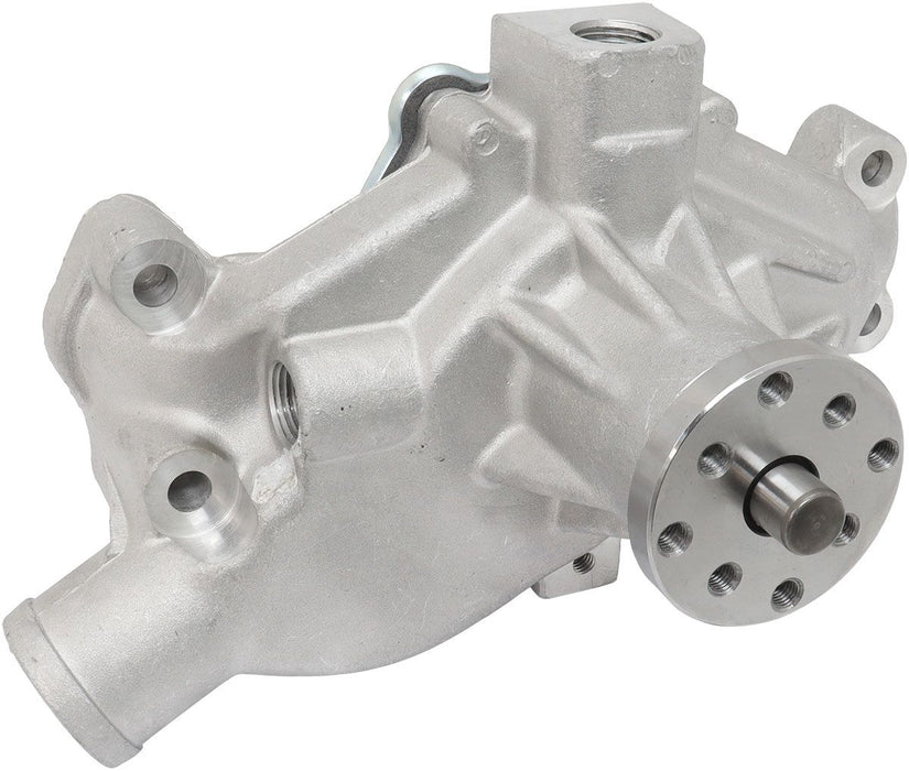 Small Block Chev ShortWater Pump - Natural Cast 3/4" Shaft with 5/8" Fan PilotSnout
