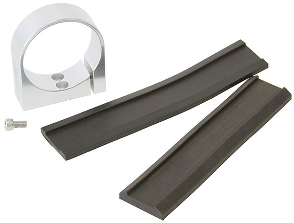 Single Billet Fuel Pump Bracket - Silver   Suits Aeroflow/Bosch 044 Fuel Pumps. Can also be used as a 2-5/8" Gauge Holder