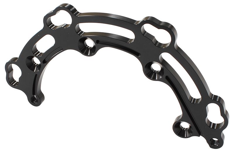 Supercharger Remote Starter Plate - Black  Suits Roots Style Supercharger, Use With AF64-2905BLK Blower Belt