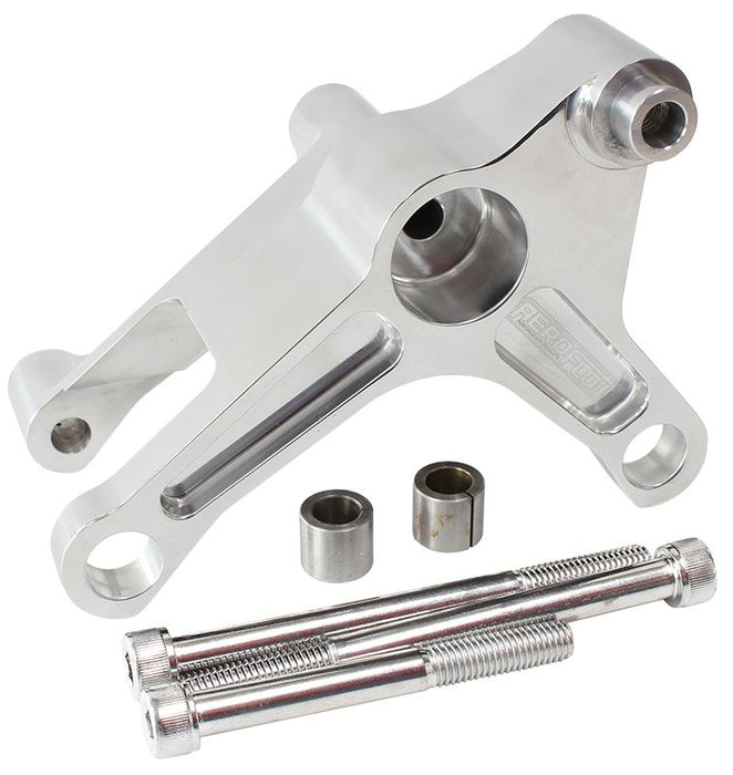 LS Series Billet Alternator Bracket - Polished  Suits LS Series Engines Passenger Side (STD Position)