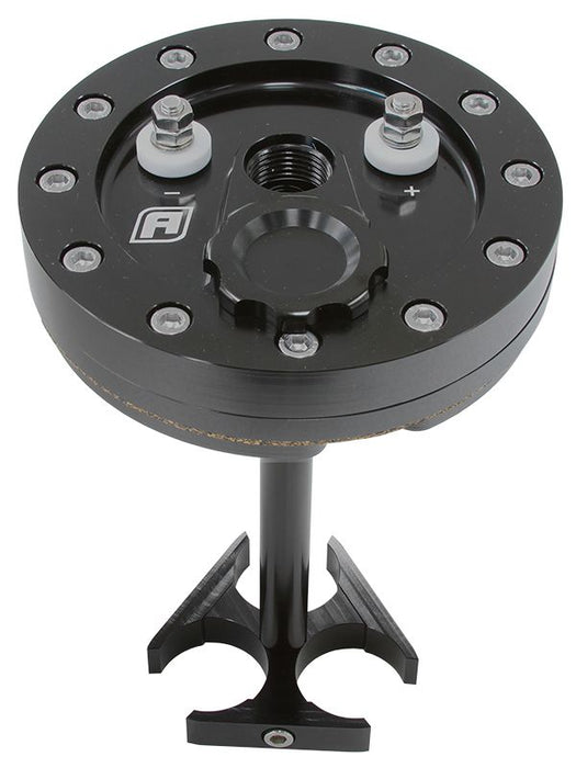 Billet Triple 39mm Fuel Pump Hanger - Black  Use With AF49-1041 Fuel Pump