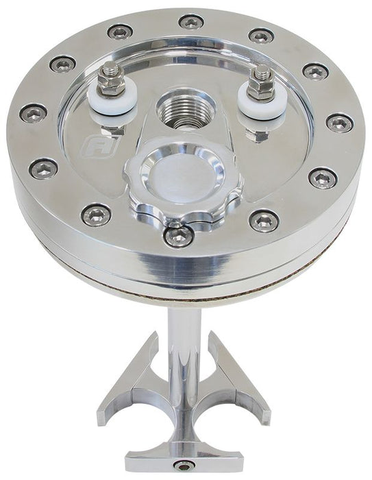 Billet Triple 39mm Fuel Pump Hanger - Polished  Use With AF49-1041 Fuel Pump