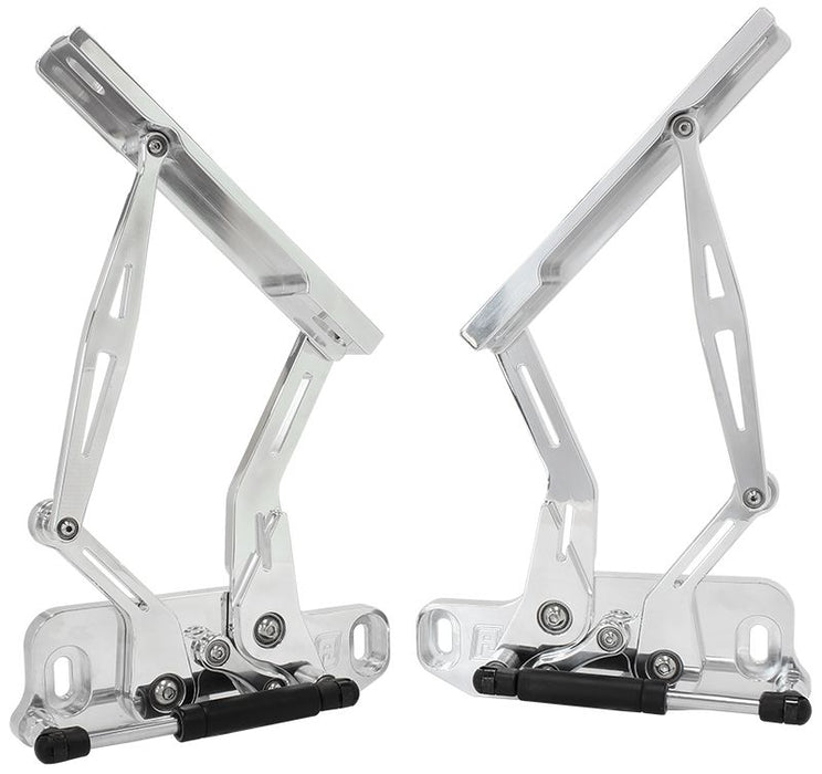 Holden Torana and Holden HQ-WB Billet Bonnet Hinge Kit - Polished Finish Sold as aPair