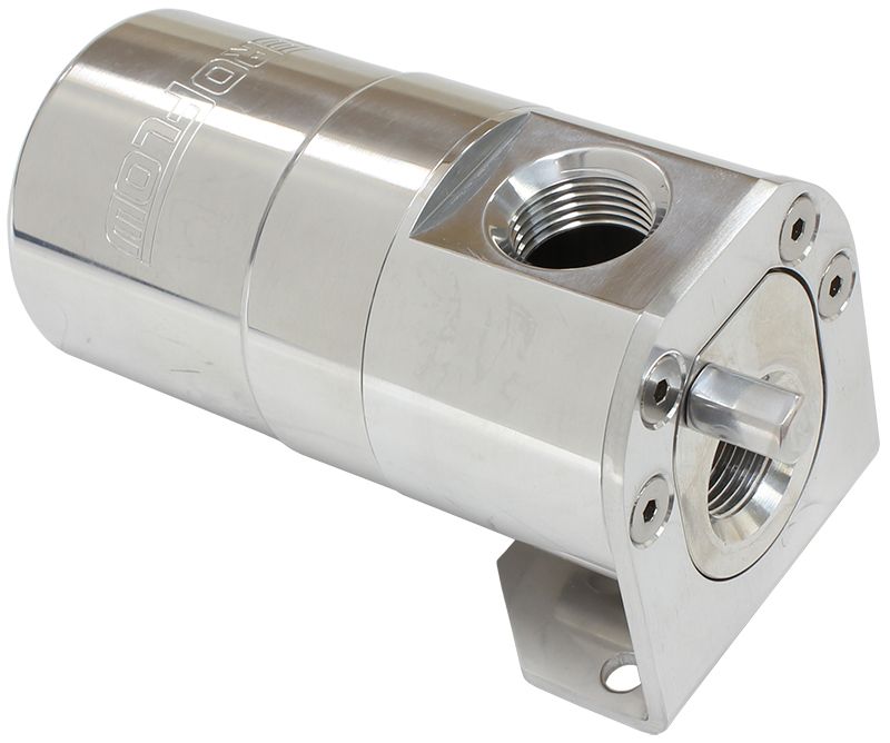 Billet Universal Single Air / Oil Separator Polished Finish