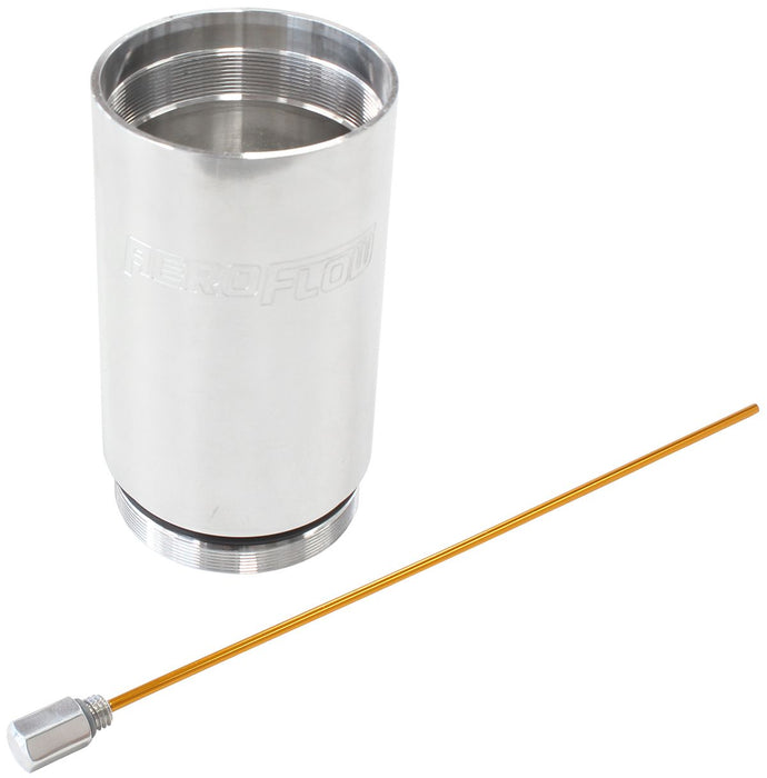 Universal Catch Can (Air/Oil Separator) Extension Silver Finish