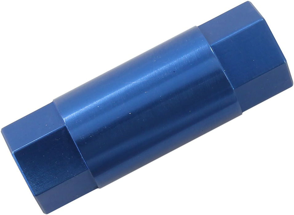 M6 Female Hex Spacer, 40mm Length BlueFinish