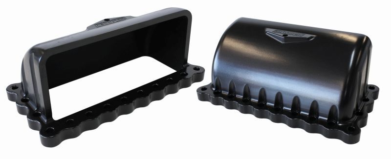Billet Burst Panel Deflector Shield   Black Finish
