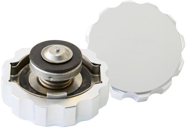 Billet Radiator Cap Small Style suit 32mm Water Neck  Polished Finish.