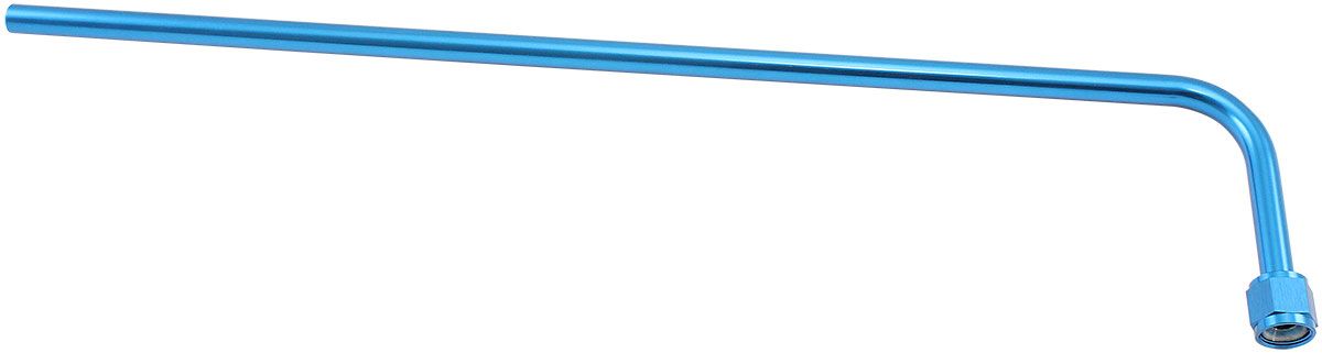 Nitrous Blow Down Tube - Blue Finish  -8AN Female Fitting