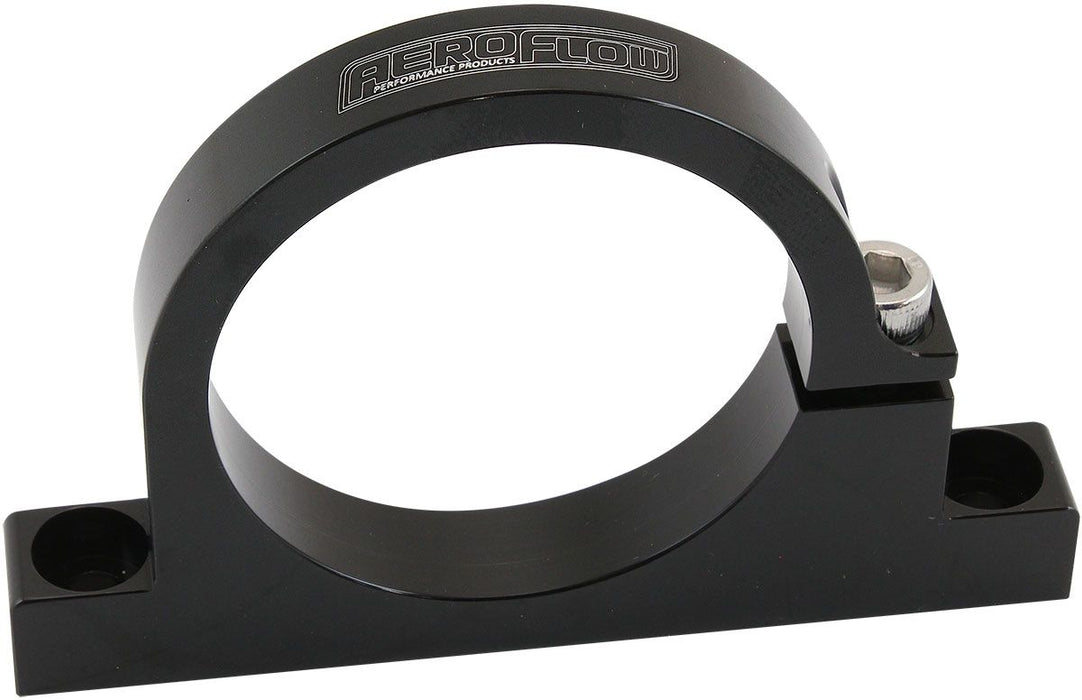 Aeroflow Billet Filter Bracket - Black Finish Suits AF66-2056 and AF66-2057 Fuel Filter