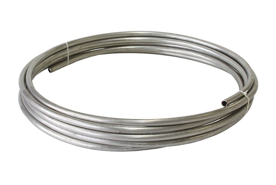 Stainless Steel Fuel Line 1/2" (12.7mm) 25ft (7.6m) Length Roll