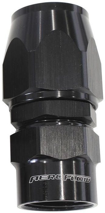 Kryptalon® Series Lightweight One Piece Swivel Straight Hose End -4AN  Black Finish. Suits Kryptalon® Series Hose