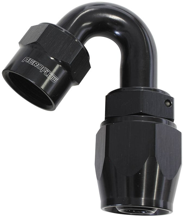 Kryptalon® Series Lightweight One Piece Swivel 150° Hose End -10AN  Black Finish. Suits Kryptalon® Series Hose