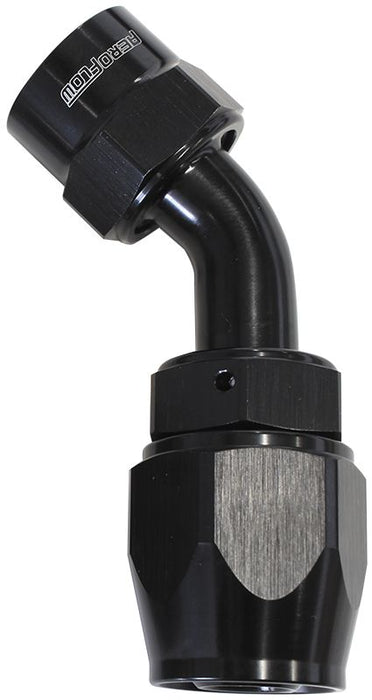 Kryptalon® Series Lightweight One Piece Swivel 30° Hose End -16AN  Black Finish. Suits Kryptalon® Series Hose