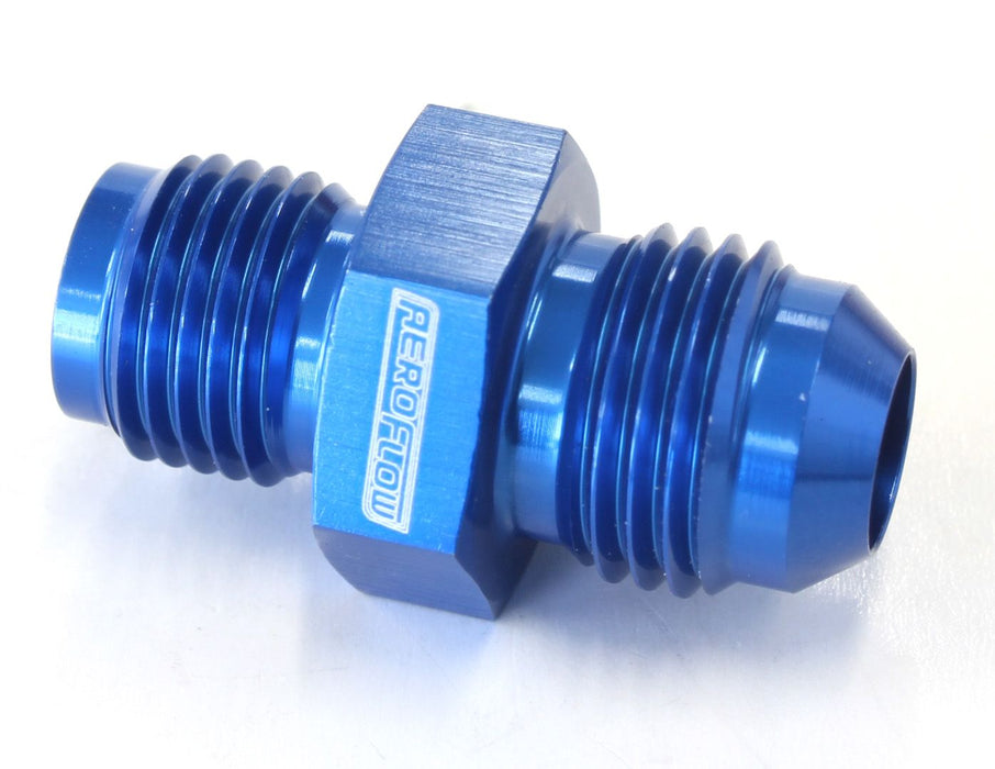 Inverted Seat Adapter 1/2"-20 to -6AN  Blue Finish