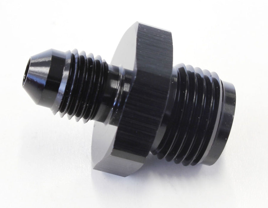 Inverted Seat Adapter 5/8"-18 to -4AN  Black Finish