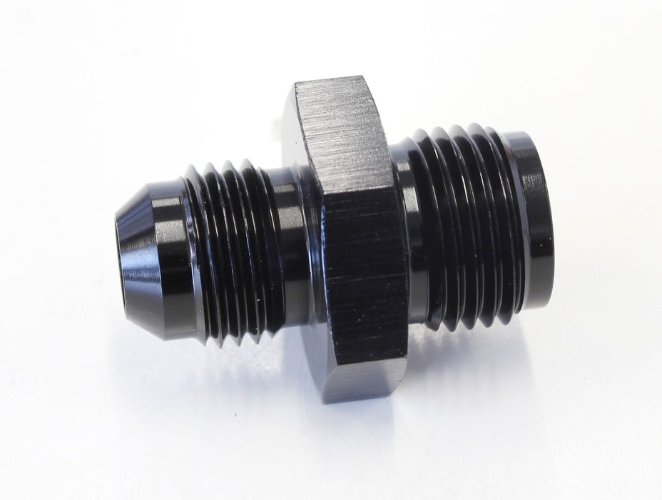 Inverted Seat Adapter 5/8"-18 to -6AN  Black Finish