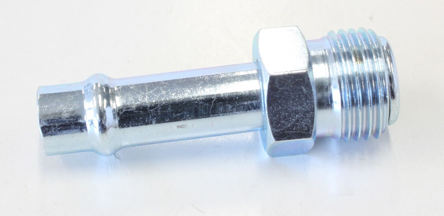 Straight Holley / Stromberg Inlet Fitting  5/8" -18 Thread to 3/8" Barb