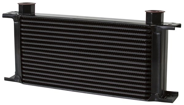 10 Row Universal Oil Cooler 330mm L x 77mm H x 51mm D. -10 Female ORB Threads