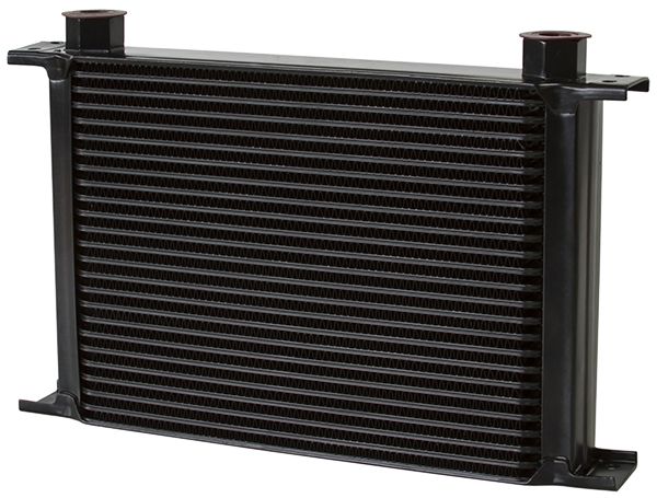 19 Row Universal Oil Cooler 330mm L x 146mm H x 51mm D. -10 Female ORB Threads.