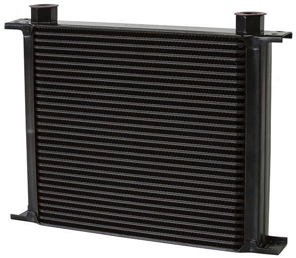 40 Row Universal Oil Cooler 330mm L x 312mm H x 51mm D. -10 Female ORB Threads.