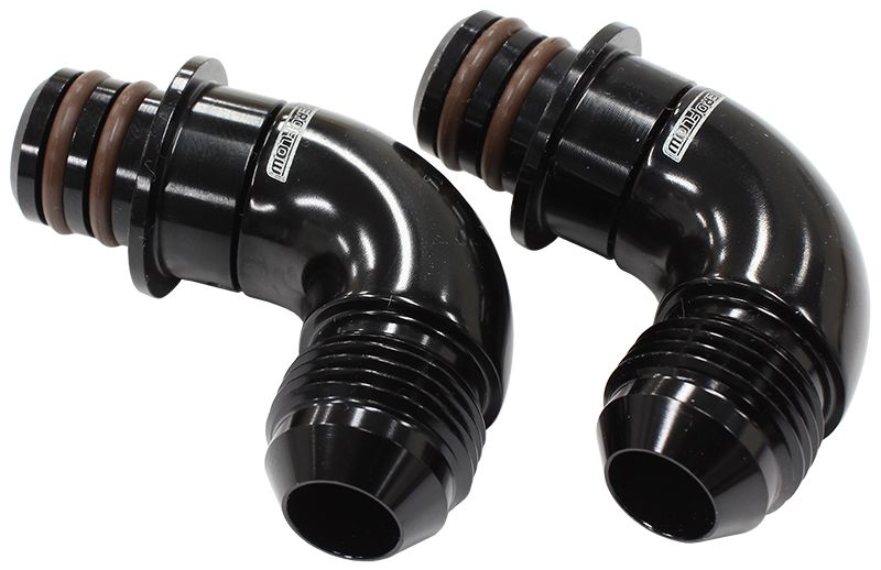 Transmission Oil Cooler Adapter Fittings (2 Pack) Suit Ford ZF 6HP26 6-Speed Automatic Transmission